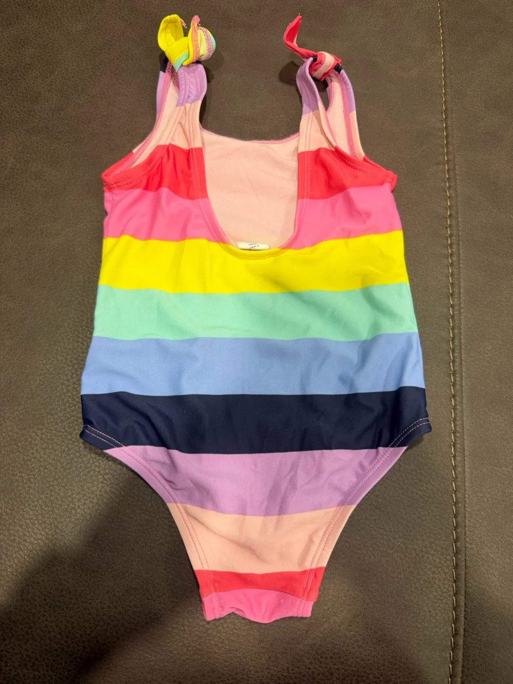 Kids One-Piece Swim Suit - Multicolor Stripes